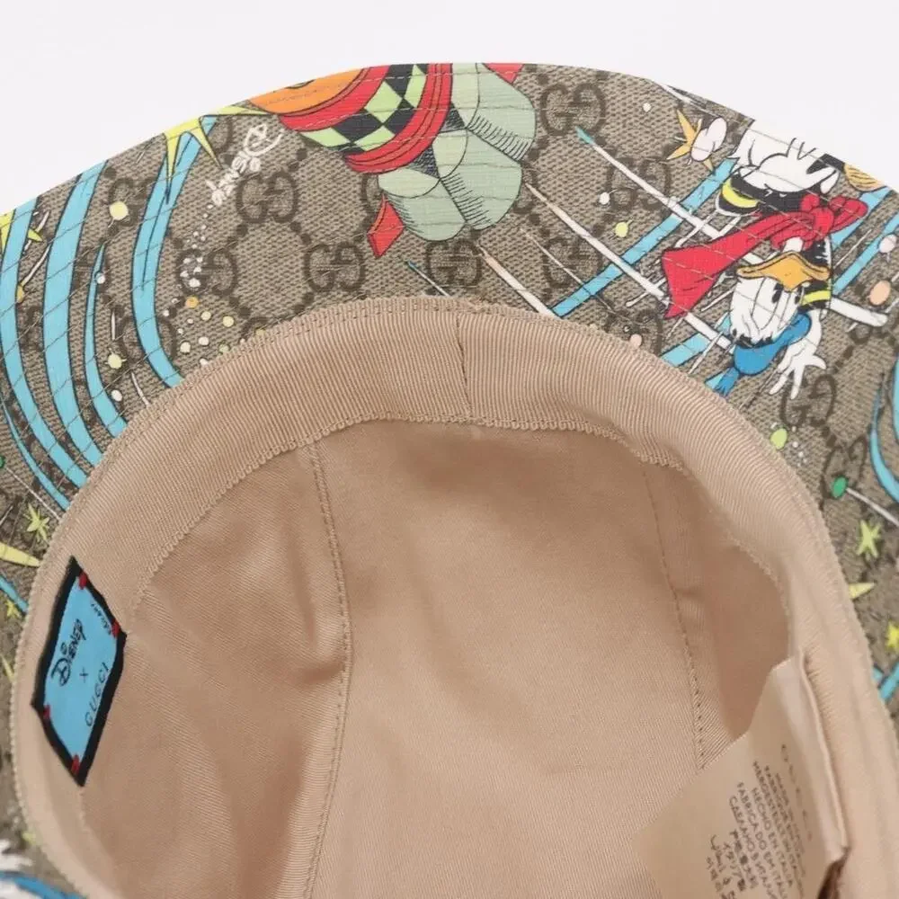 Gucci GG Supreme Disney Donald Duck Hat Beige